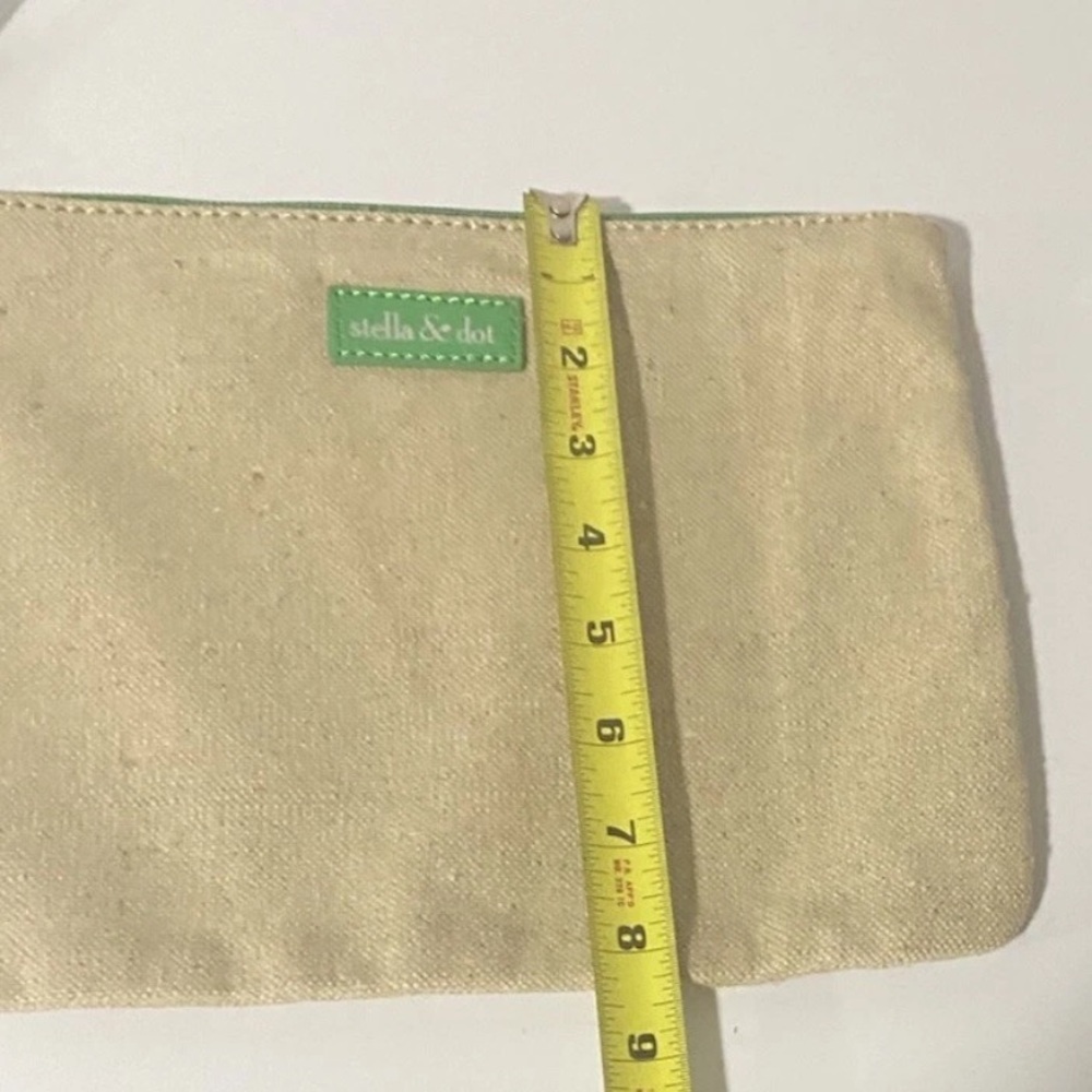 Stella & Dot Brand New Kelly Green Fillmore Tote Handbag and Wristlet Set - Picture 15 of 15